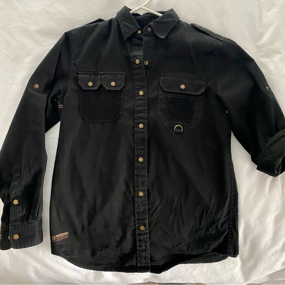 Ralph Lauren black label safari shirt